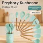 Przybory Kuchenne Zestaw Akcesoriów Kuchennych Silikonowe ViO СF12JT 12 Szt - obrazek 2