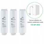 Zestaw x2 Wymienne Filtry Systemu Oczyszczania Wody ViO BP-UF02